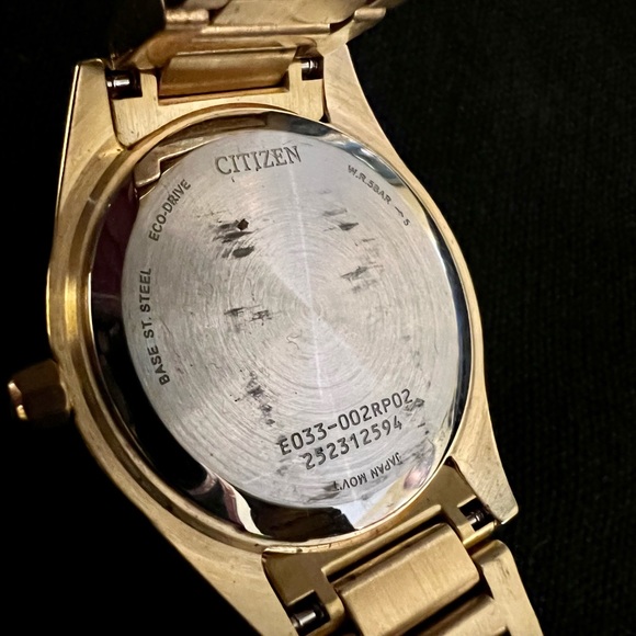 👑✅PRICE FIRM✅Beautiful Citizens Gold ECO-DRIVE Solar Watch. - Picture 8 of 17